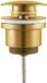 BES LED Clickwaste Afvoerplug - Leoni Clis - Messing - PVD - Geborsteld Goud