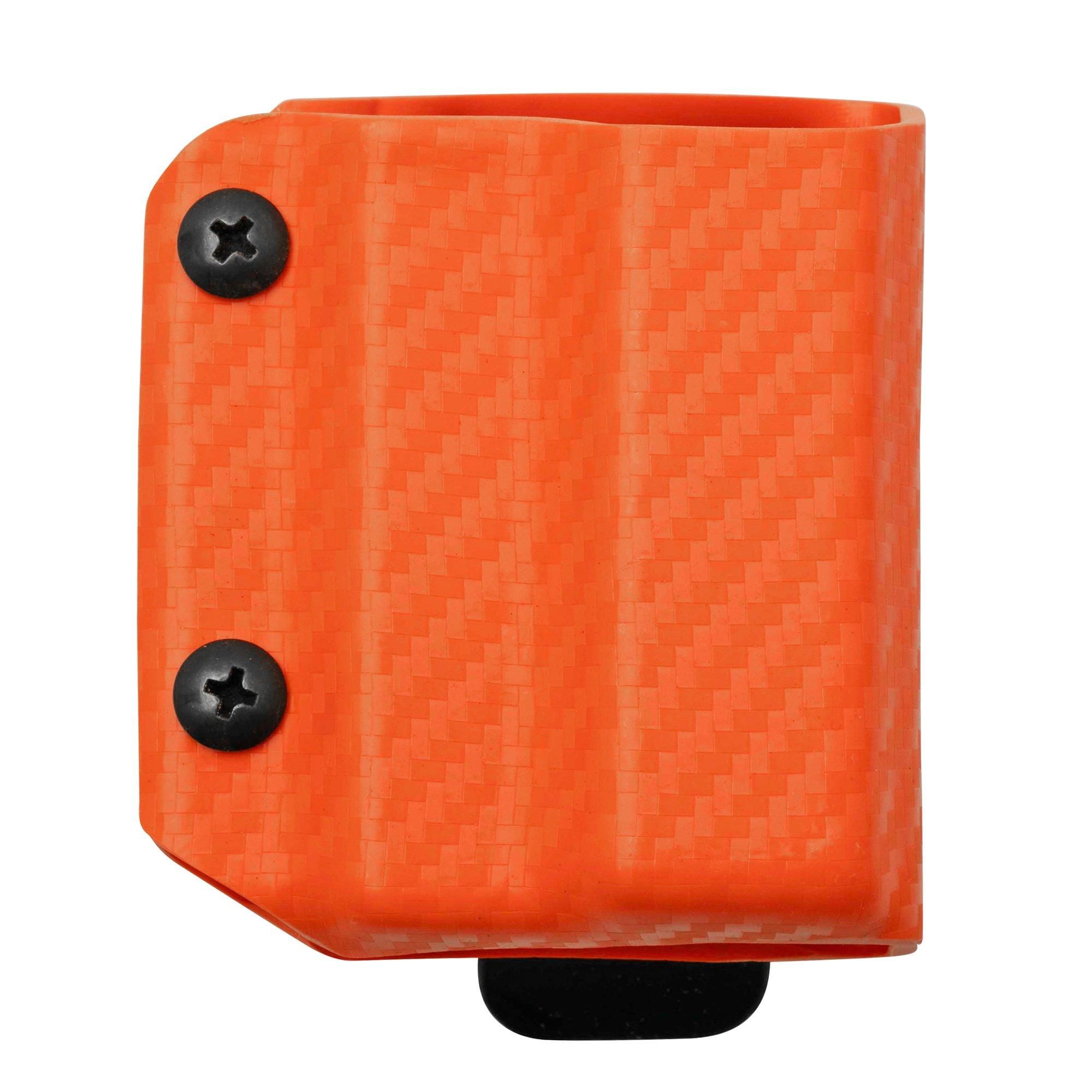 Clip And Carry Kydex Sheath Leatherman Raptor Response - Carbon Fiber Orange