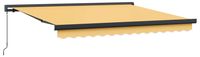 vidaXL - Manuel - Pare-soleil - 5 x 3 m - Sable - 100% Polyester