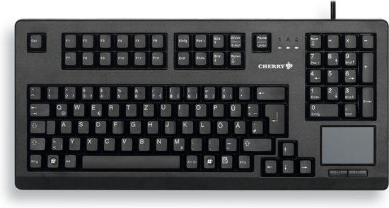 CHERRY TouchBoard G80-11900 toetsenbord USB QWERTY Scandinavisch Zwart