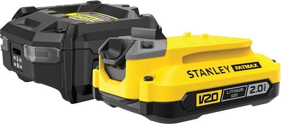 Stanley SFMCB10D1 Starterkit 1x 2,0Ah Accu + Lader V20