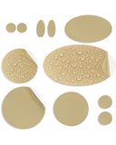 Reparatie aZengear Reparatie Patches voor Donsjas, Tent, 11 Stuks, Waterdicht, Beige