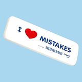 Box I love Mistakes Box met 6 afgeschuinde elastieken