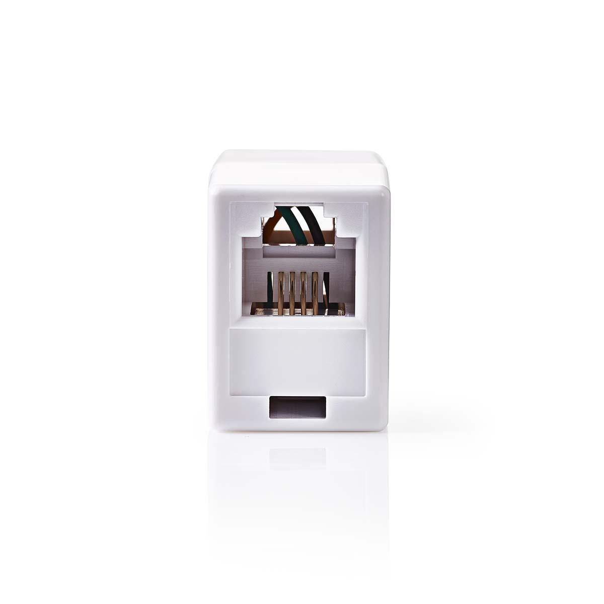 Nedis TCGP90920WT - Telefoon Adapter - RJ11 - Wit