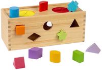 BigJigs Houten Vormenstoof Mystery Box Educatief Speelgoed FSC-Hout
