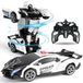 Voiture RC - Transformateur 2-en-1 - Échelle 1:18 - Avec lumière - 2,4 GHz