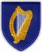 Patchion: Wapen - Ierland - Dos magnétique - Patch/badge/écusson brodé