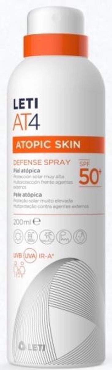 Leti At4 Defense Spray Spf50 + 200ml