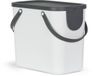 Rotho Albula afvalscheiders - BPA vrij - 25L - wit