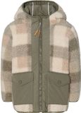 Noppies Manteau Loja - Réversible - Carreaux Vert Moyen - Taille 110
