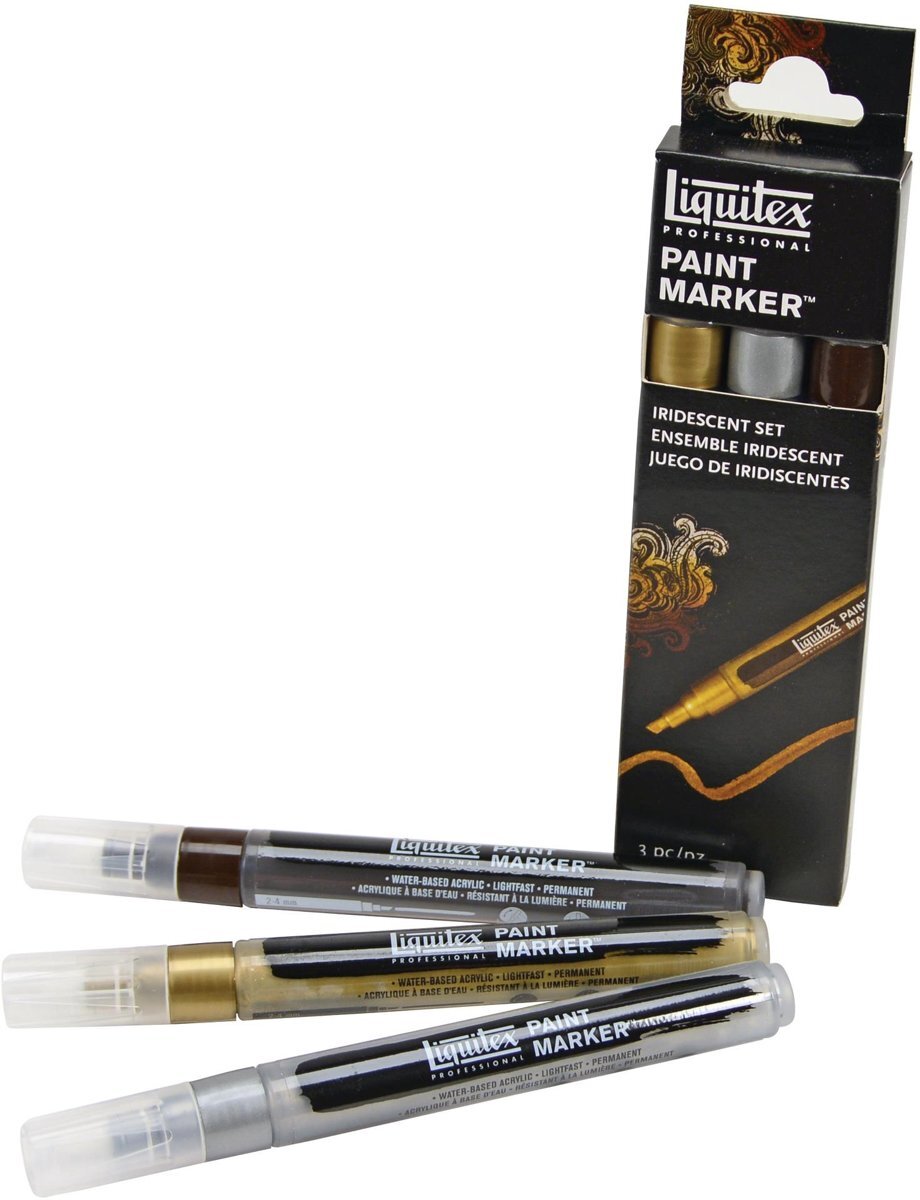 Liquitex Paint Marker Iridescent Set