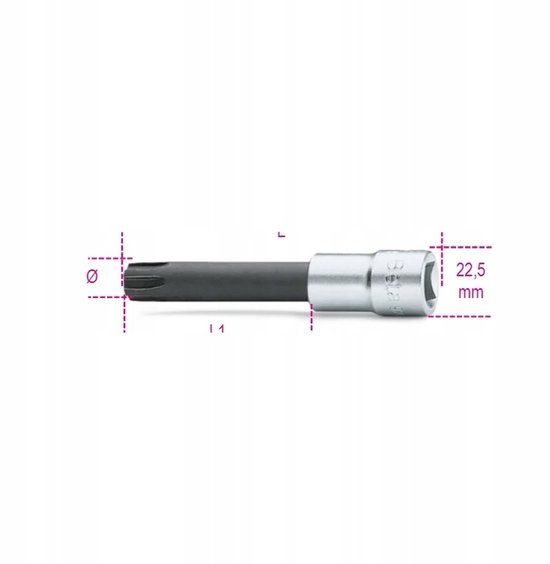 Beta Dopsluiting 7mm 1/2" voor Fiat - 920ES/7