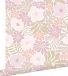 ESTAHome Vliesbehang Bloemen Matisse Stijl Lichtpaars, Groen, Oranje - 53 cm x 10.05 m