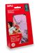 KlikA Hangetiket met koord 22x35 mm ROZE 100st