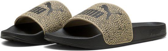 PUMA Leadcat 2.0 Topcat Dames Slippers - Toasted Almond-PUMA Black