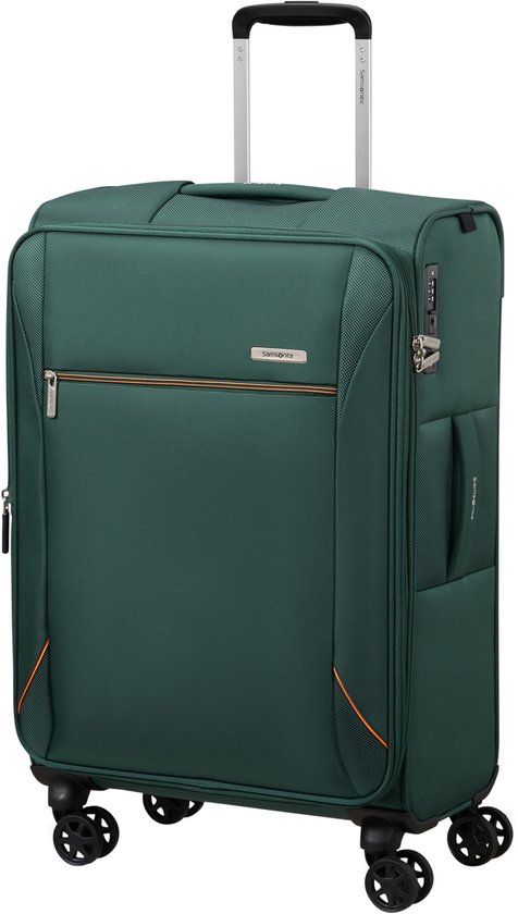 Samsonite Base Breeze spinner 67/24 uitbreidbaar koffer dark Green