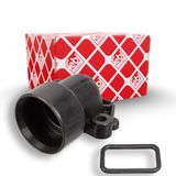 febi bilstein 170181 koelwaterflens met afdichting, 1 stuk | Compatibel met: RENAULT CLIO II, CLIO III, CLIO III Grandtour, CLIO IV, CLIO IV Grandtour, KANGOO, KANGOO Express