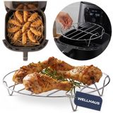 WELLHAUS Fritteuse, Edelstahlrost, flach, 19 cm, Einsatz