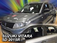 heko Suzuki Vitara (type 2) donkere zijwindschermen set 4-delig tbv 5-deurs model VANAF 2014 raamspoilers visors geleiders pasvorm Team Heko