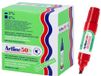 Artline 50 Neat - Permanent Marker - Doos van 12 stuks - 3,0-6,0mm Lijndikte - Rood