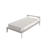 Queen Topper gevuld van traagschuim, eenpersoonsbed 80 x 195 cm