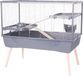 Zolux Neolife 100 Knaagdierkooi - Dierenverblijf - 99x54x92 cm Grijs
