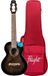 Flight ALMNIGTEQA Nighthawk Tenor Elektro Ukulele - Zwarte Vlek