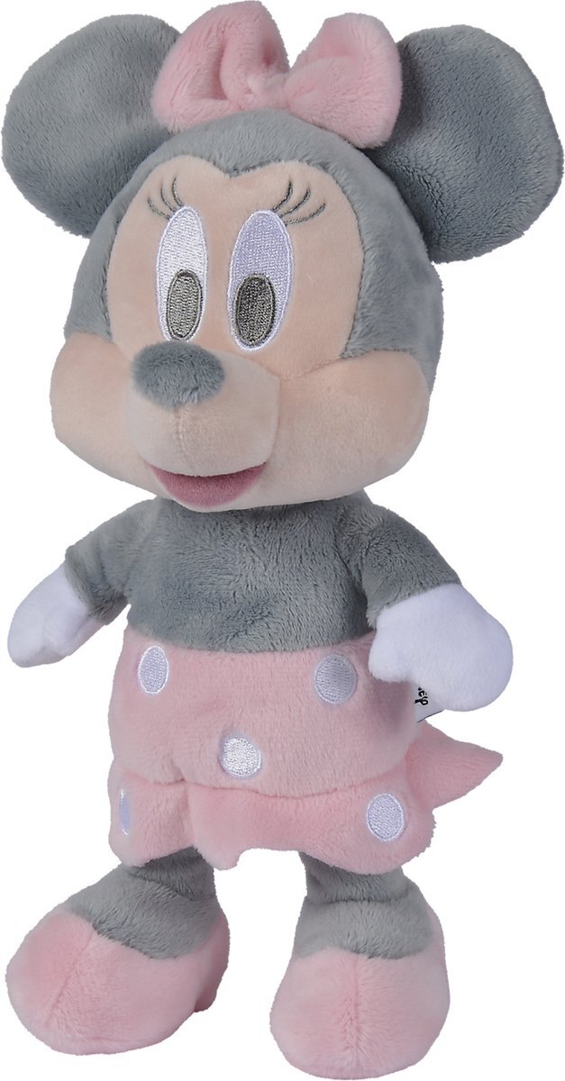 simba Disney - Minnie Mouse - Tonal - Recycled - Duurzaam speelgoed - 25 cm - Pluche - Alle leeftjden - Knuffel