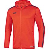 Jako Jas Met Capuchon Striker 2.0 Flame-Navy Blauw Maat 4XL