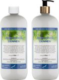 Claudius Cosmetics B.V. Bodylotion Dennen 1 Liter - met gouden pomp - set van 2 stuks