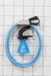 Vikan Ensemble de tuyaux Eau chaude – PVC armé jusqu'à 70 °C - Bleu