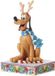 Disney Traditions Pluto Christmas Figurine