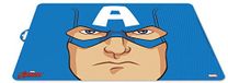 0403 ALMACENESADAN 0403 tafelkleed, Captain America, 43 x 29 cm, herbruikbare kunststof, BPA-vrij