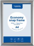 Europel Economy Kliklijst – Posterlijst – A4 – 21 x 29,7 cm – 25mm – Aluminium – Zilver