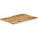 Maison Exclusive - Plateau 110x80x2,5 cm Bord Vivant Bois Massif Manguier