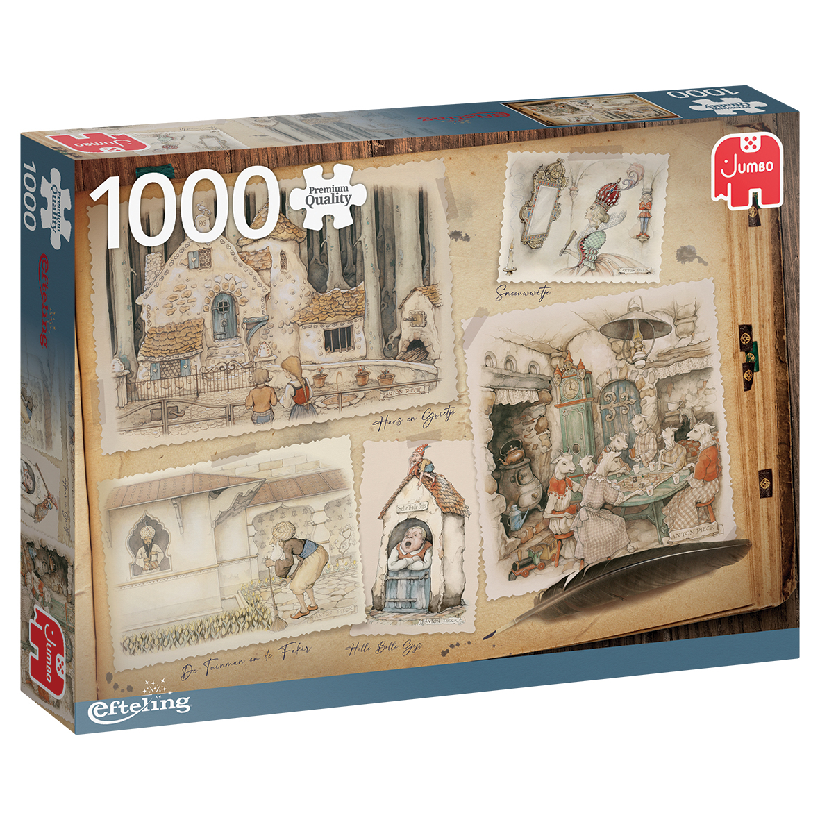 Jumbo Anton Pieck Efteling 1000 stukjes