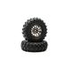 Duratrax Klasse 1 Showdown CR C3 Mntd 1.9" Blk/Chr (2)