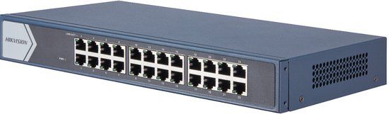 Hikvision DS-3E0524-E(B) netwerk-switch Unmanaged L2 Gigabit Ethernet (10/100/1000) Grijs