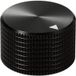 TRU COMPONENTS TC-11613808 Bouton rotatif Avec marquage de bouton Noir (Ø x h) 25 mm x 16 mm Aluminium 1 pièce(s)