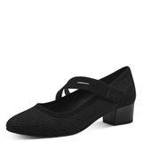 Jana Mary Jane 8-24363-42 damesschoenen, zwart, 40 EU breed