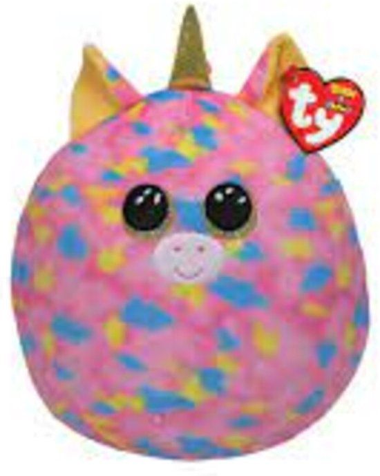 TY Squish a Boo Fantasia Unicorn 20 cm - Blue