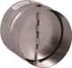Merkloos Buisverbinder Aluminium vlinderklep doorsnede 125 mm