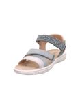Superfit Sparkle sandalen lichtgroen/zilver 7510, 28 EU