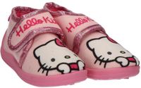 CERDÁ Hello Kitty Sloffen Roze – Meisjes – Zachte Pantoffels met Klittenbandsluiting – Antislip Zool – Officieel Sanrio