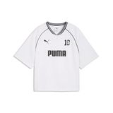 PUMA Sport Relaxed Jersey Dames T-shirt - PUMA White