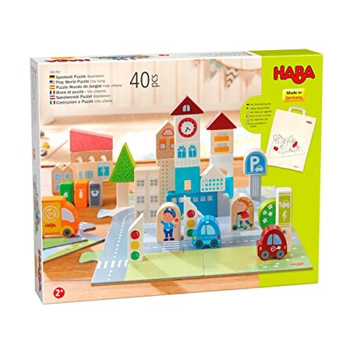 Haba 306782 speelwereld puzzel stadsleven