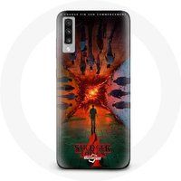Maniacase Hoesje voor Samsung Galaxy A70 Stranger Things Seizoen 4 Poster Nieuwe Theorie Crew