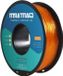 Merkloos 175 mm TPU filament voor 3D-printers - 1 kg transparant oranje