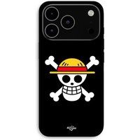 Maniacase Coque Pour iPhone 17 Pro Drapeau One Piece Pirate Rap et Chapeau de Paille
