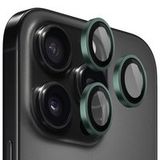 Blueo Film de protection pour caméra arrière Metal Frame pour Apple iPhone 13 Pro Max / 13 Pro, Verre trempé, Vert